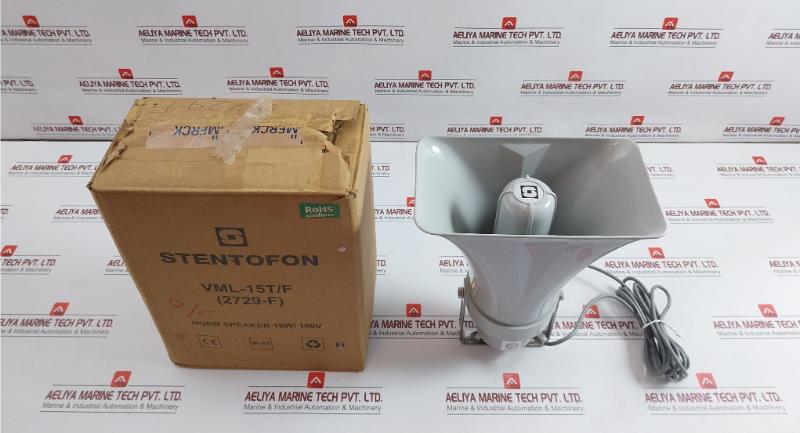 New Condition Ip-67 Horn Speaker  By Stentofon 2729-F