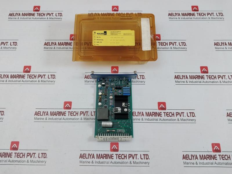 New Condition Power Supply Board By Sulzer 112.046.009.201 D