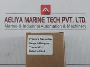 Qyb100 Pressure Transmitter Brand Autocon 12-36vdc 0-500kg/Cm2 4-20ma