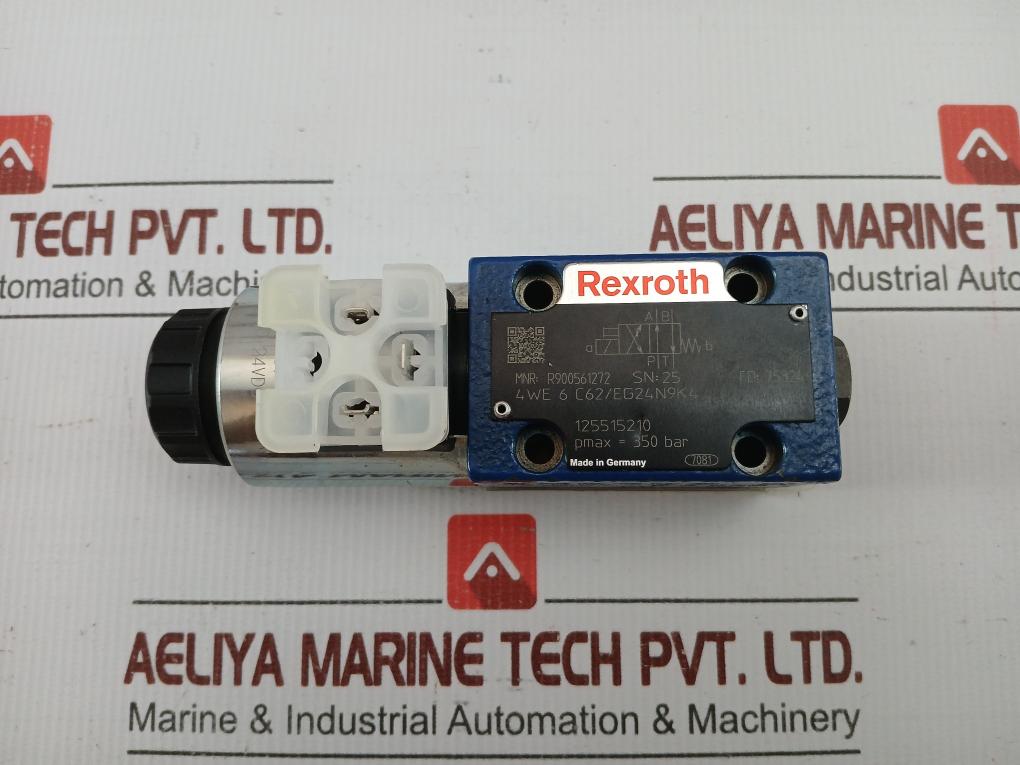 New Condition Rexroth Directional Solenoid Valve R900561272 24vdc 350 Bar