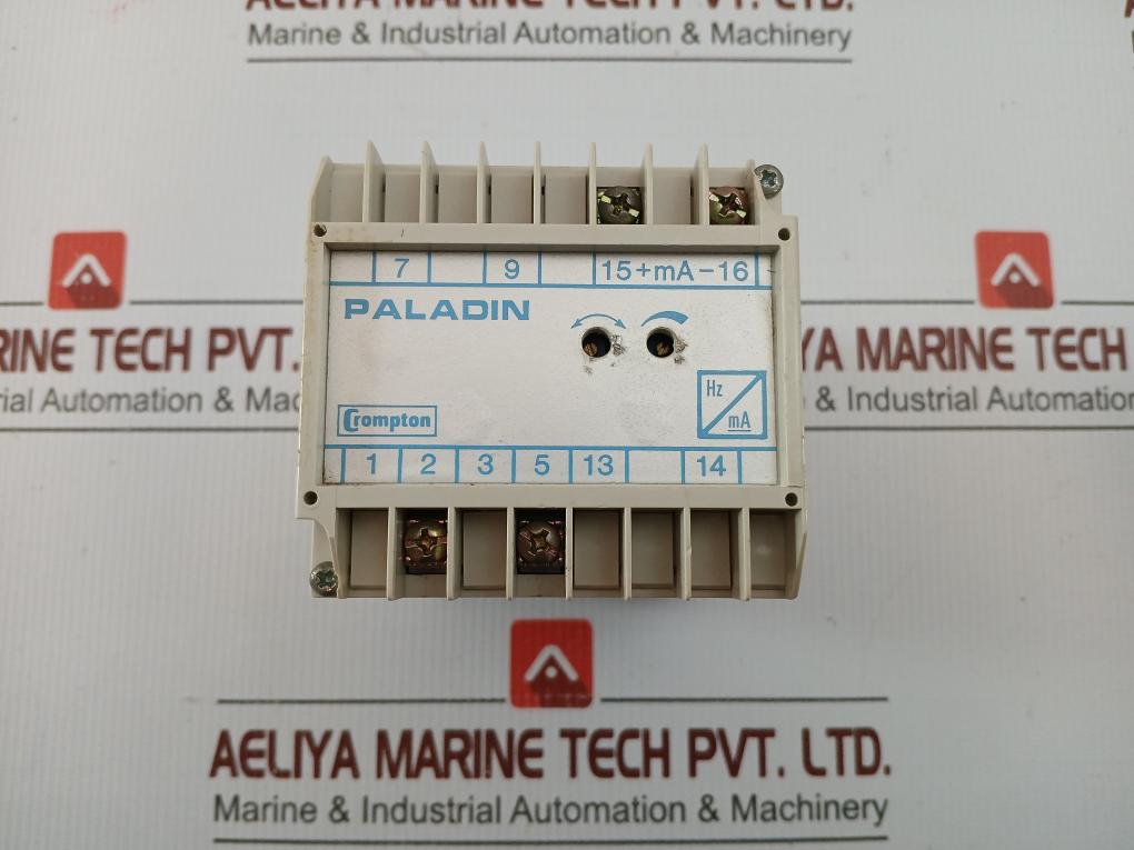 New Condition Self-Powered Frequency Transducer 253-Thzw-Pmhg Crompton Instruments