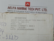 New Condition Short Circuit Relay 24vdc Rmc-111d By Deif