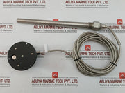 New Condition T.Hyoda Thermometer 5 Meter 0-400˚C