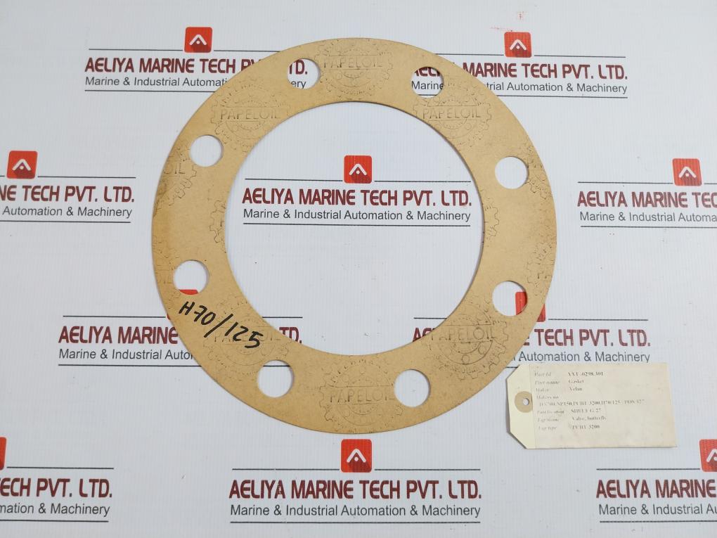 New Condition Valve Gasket Velan Butterfly Vvu-0298.301