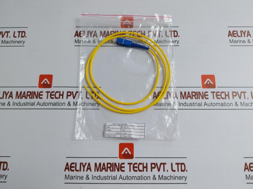 New Fiber Optic Pigtail Part Number In Sc 9/125 1 Mtr