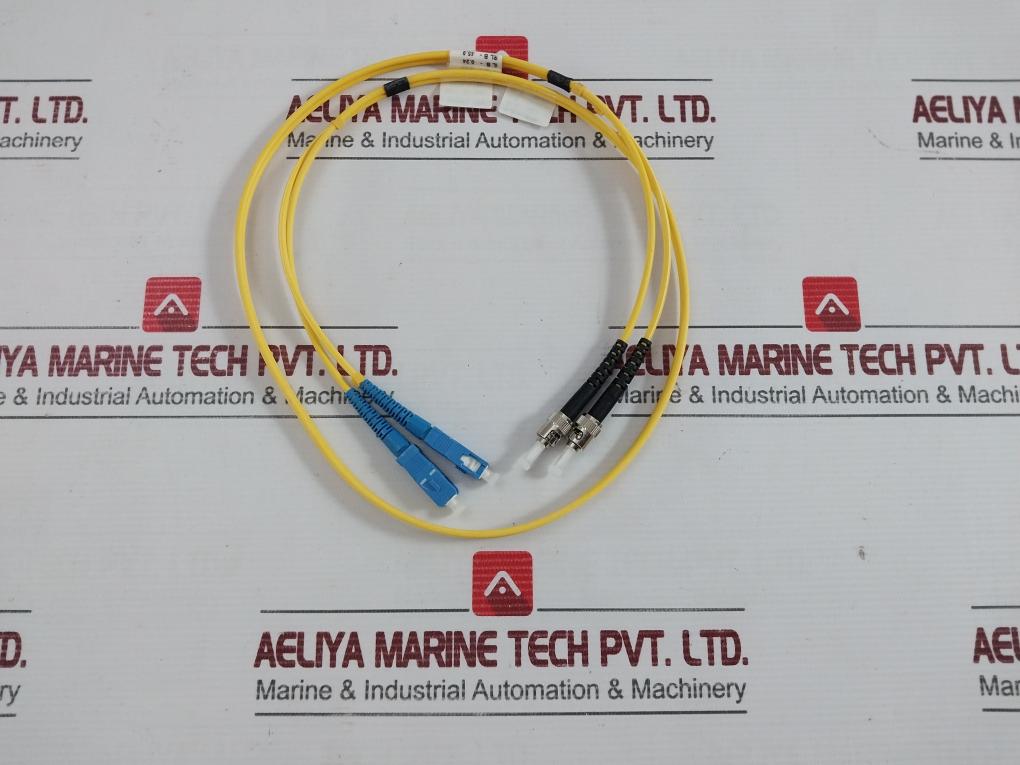 New Ftek-Dx-Sm-Sc/St-Pc-01m Fiber Optic Patch Cable 50 Gm