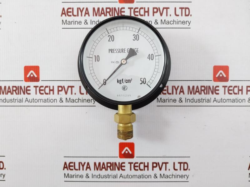 New Part No. Ae10-241 Pressure Gauge 0 To 50 Kgf/Cm2 By Nagano Keiki