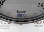 New Pressure Gauge 0-1.6 Kg/Cm2 By Wika 232.50.160