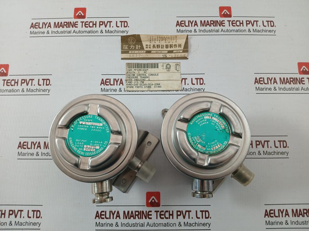 New Pressure Transmitter Nagano Keiki Seisakusho Part No. Kh50