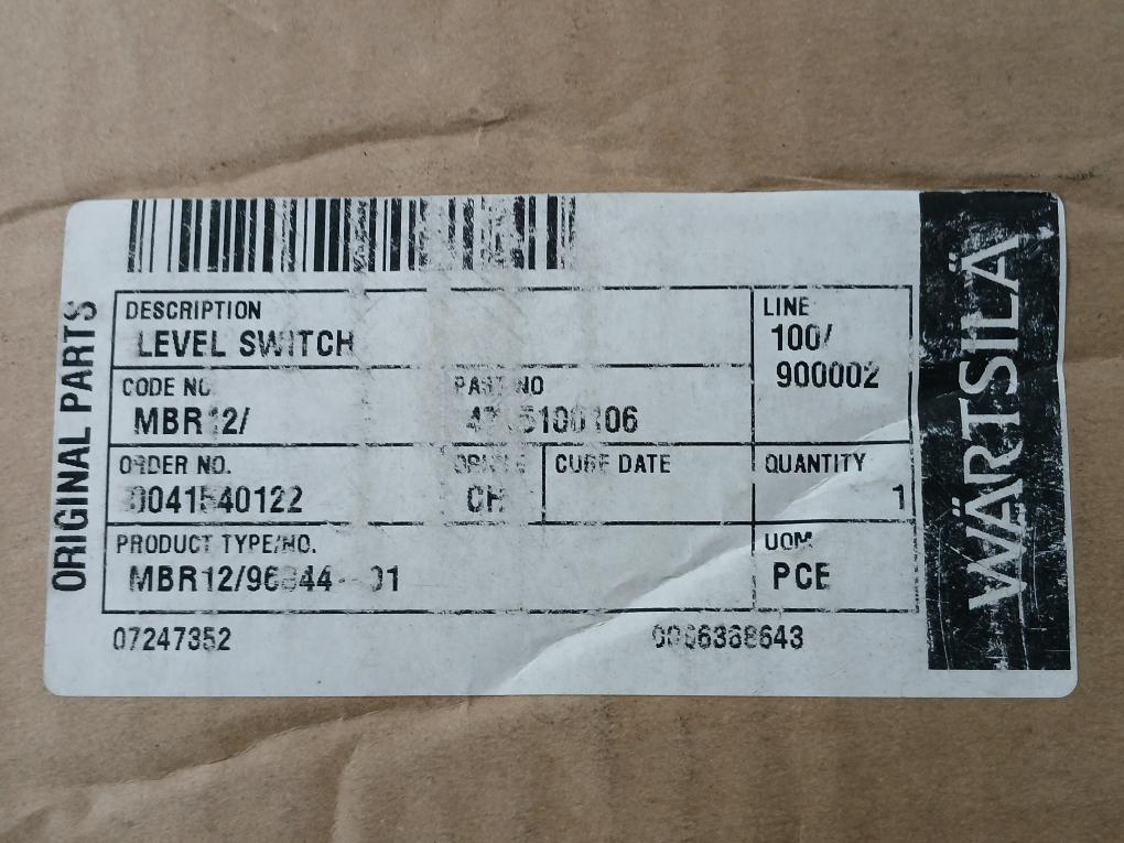 New Besta Level Switch B 01 041 - 2.090 Kg BY Trimod