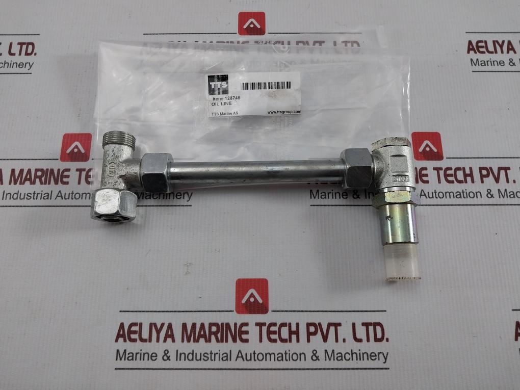 New Tts Oil Line Pipe Assembly 128745