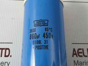 Nippon Chemi-con 36Dx Kondensator 450V