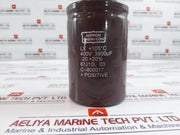 Nippon Chemi-con Lx +105°C Capacitor 400V 3900µF