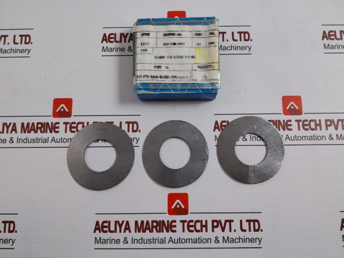 Nippon Pillar N23-p70-0319-54 Steam Piping Gasket (1 Box = 3 Pieces)