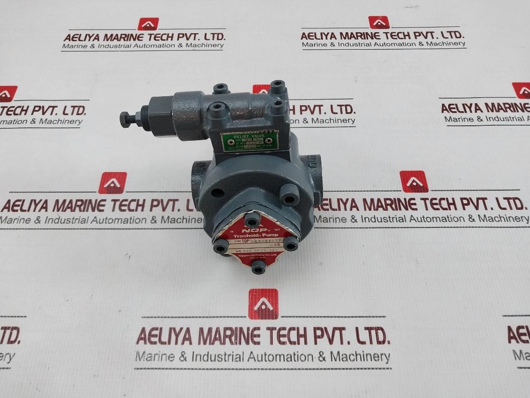 Nippon Top-203Hwfgvb035 Trochoid Oil Pump W/ Relief Valve 2.0Mpa 2Vb H