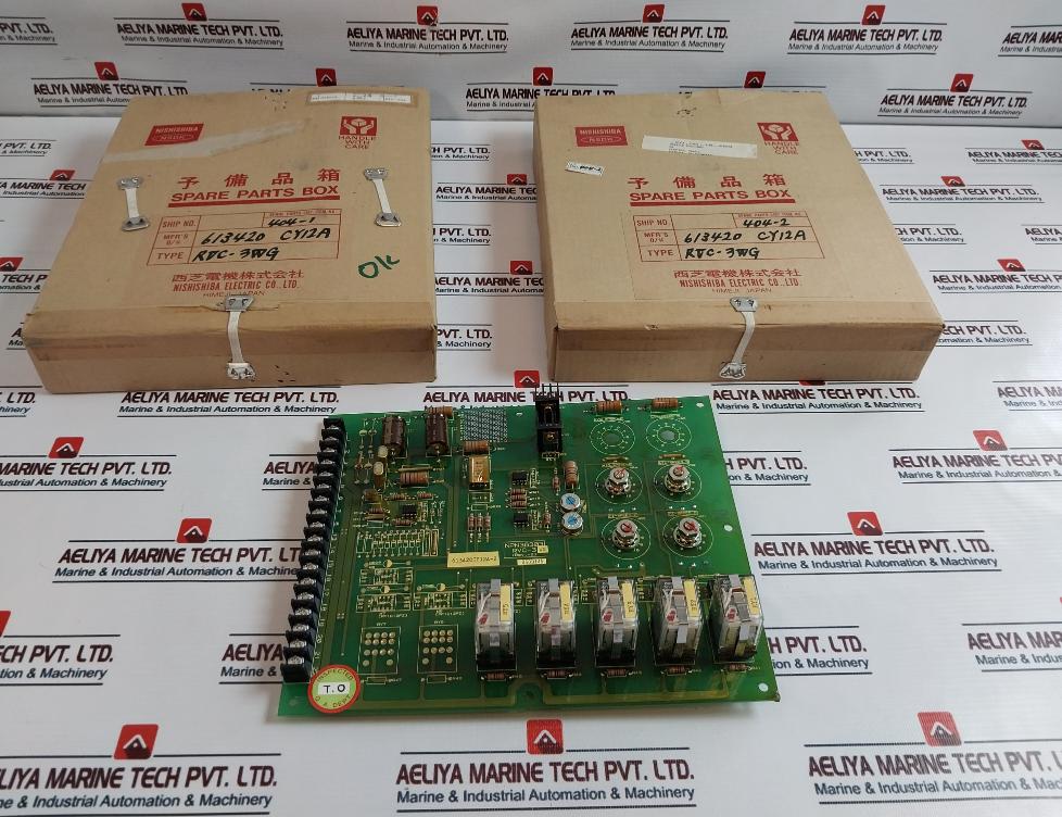 Nishishiba Electric Rvc-3Wg Control Panel Board