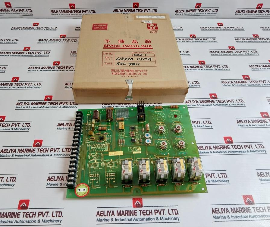 Nishishiba Electric Rvc-3Wh Control Panel Board Npn36303