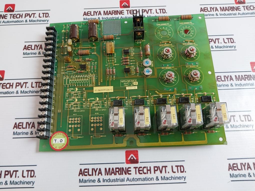 Nishishiba Electric Rvc-3Wh Control Panel Board Npn36303