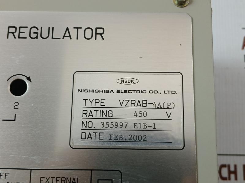 Nishishiba Electric Vzrab-4a(P)