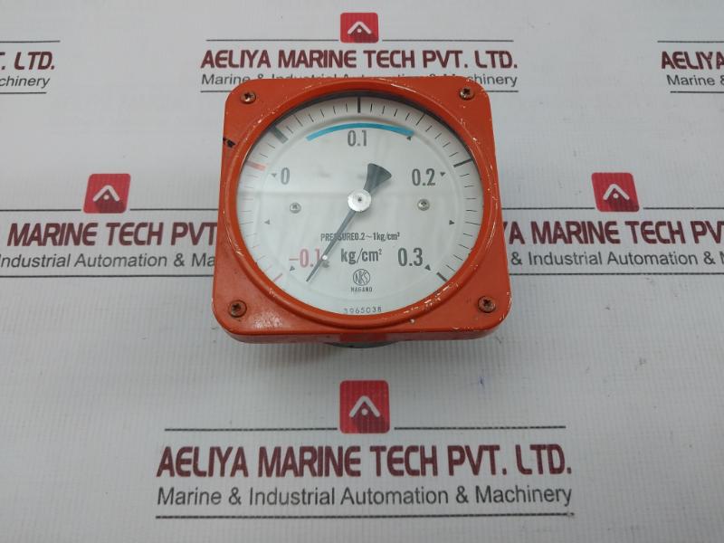 Compound Pressure Gauge By Nks 3965038 -0.1 To 0.3 Kg/Cm2