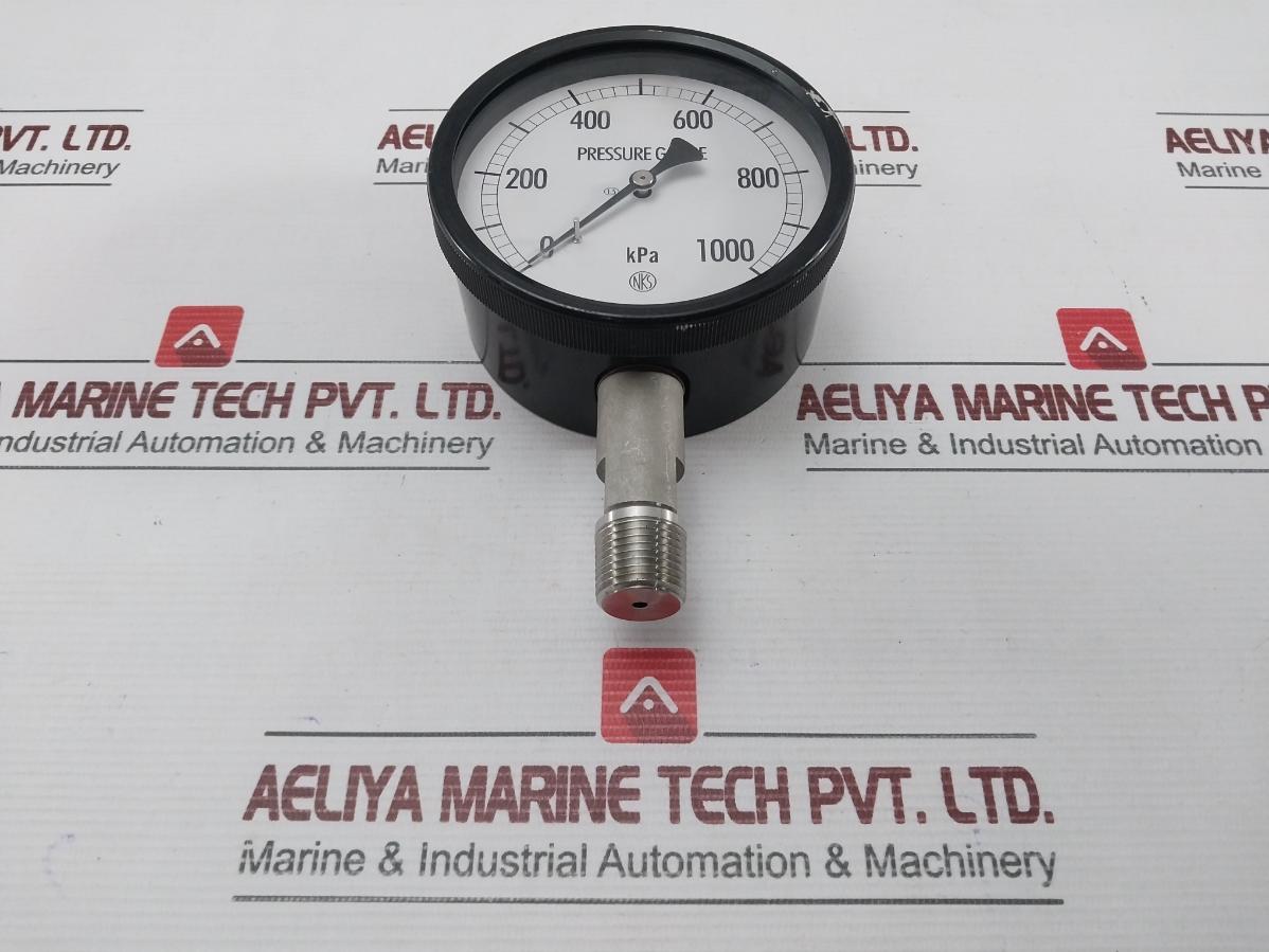 0-1000 Kpa Pressure Gauge Nks