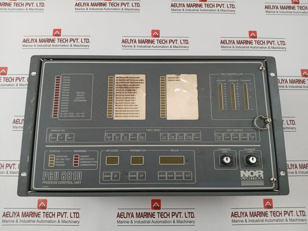 Nor Control Input 20-60 Vdc Pcu 8810 Process Control Unit Vt25-373-99/X9