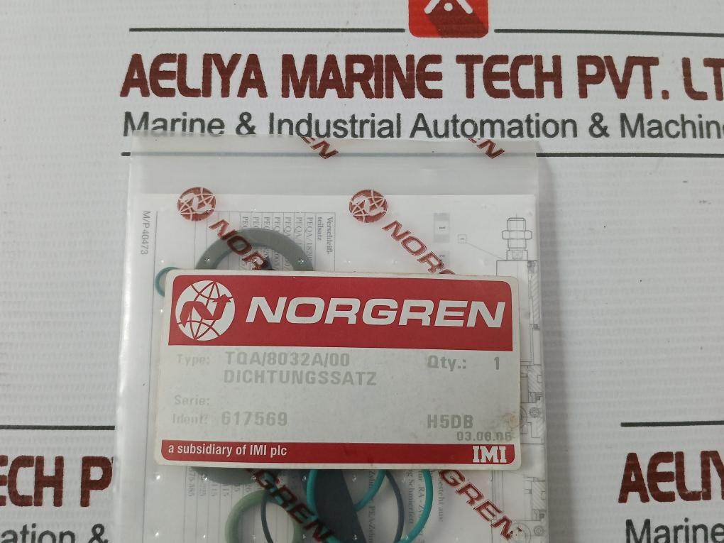 Norgren Tqa/8032A/00 Gasket Kit