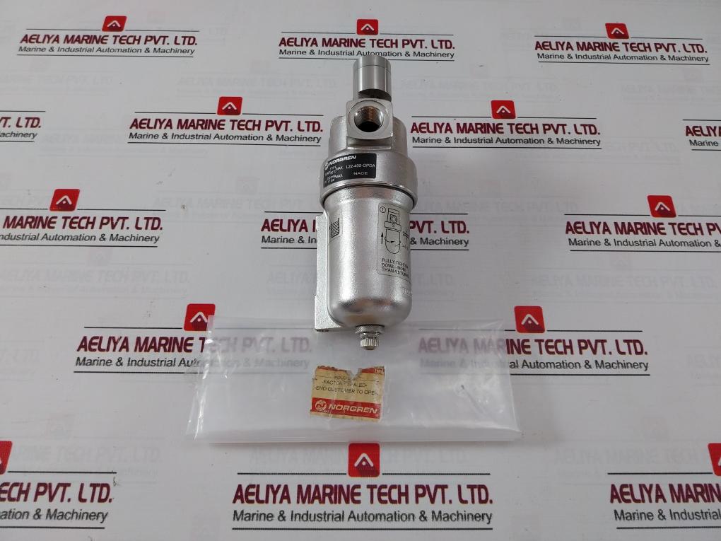Norgren L22-405-opda Oil Fog Lubricator 250 Psig 17 Bar 175˚F 80˚C