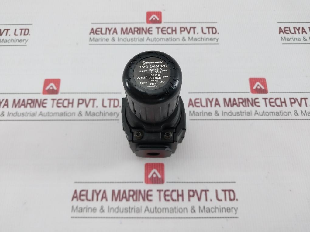 Norgren R73G-2Ak-rmg Pressure Regulator 300 Psig Max 21 Bar