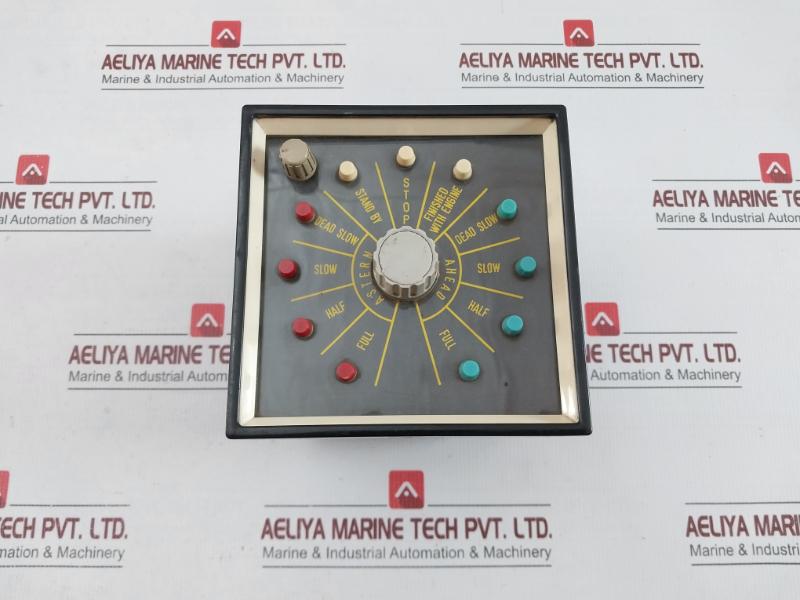 Norm Engine Order Telegraph Panel 24v Dc Rolf Janssen I 7419/566