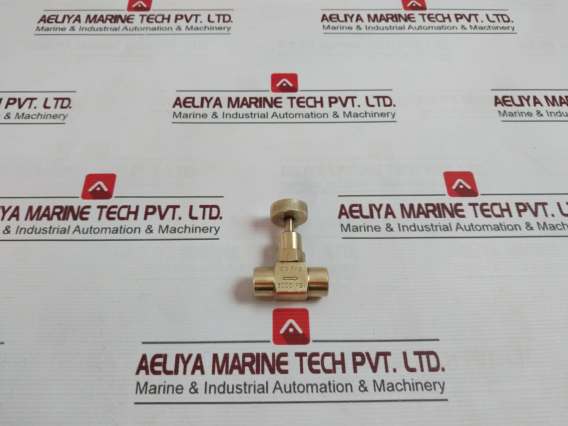 Noshok 102 Ffb 1/4" Npt Female-female Brass Hard Seat Mini Needle Valve