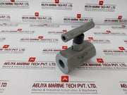 Noshok 406-ffc Connection Size Standard Needle Valve 10000 Psi200 F 33210201-01