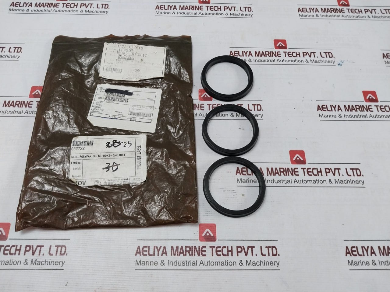 Nov 062722 Seal Polypak 3-1/4" Odx2-3/4" Idx1/4" Cs X1222462