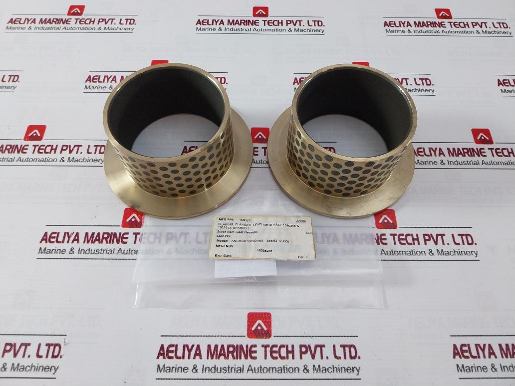 Nov 1580595 Bearing Flanged Level Wind Assembly 1580256 &amp; 1822643 Spare F