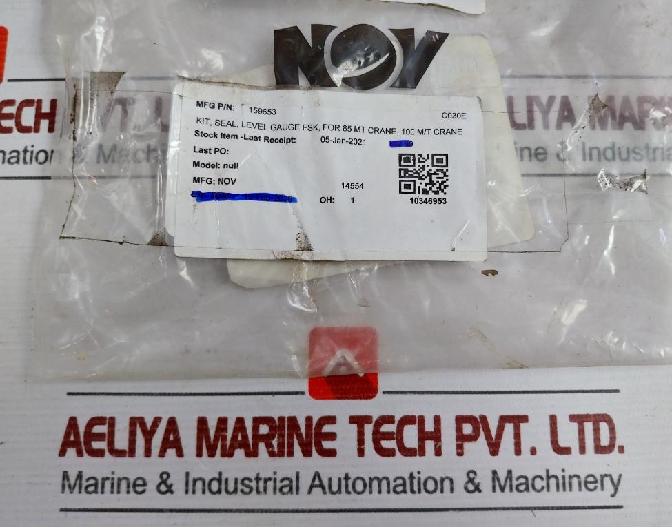 Nov 159653 Fsk Level Gauge Seal Kit New Condition
