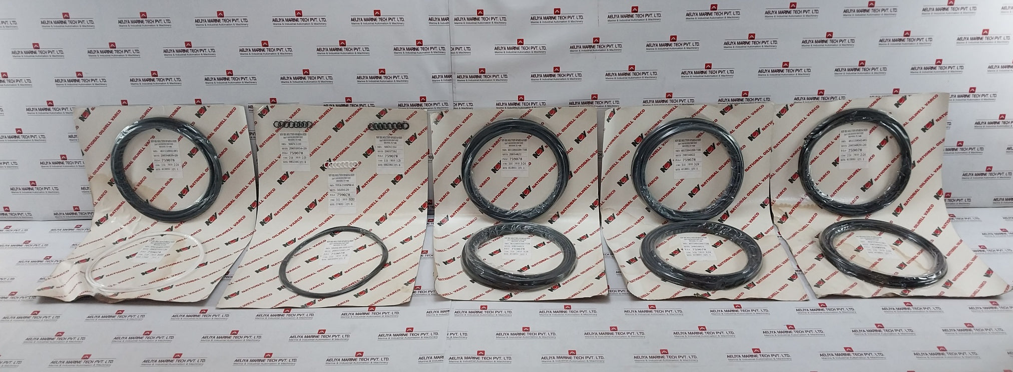 Nov 461550041000-750B Seal Kit Hydraulic Latch 21" Ft-g Joint 20034822 + Subpart