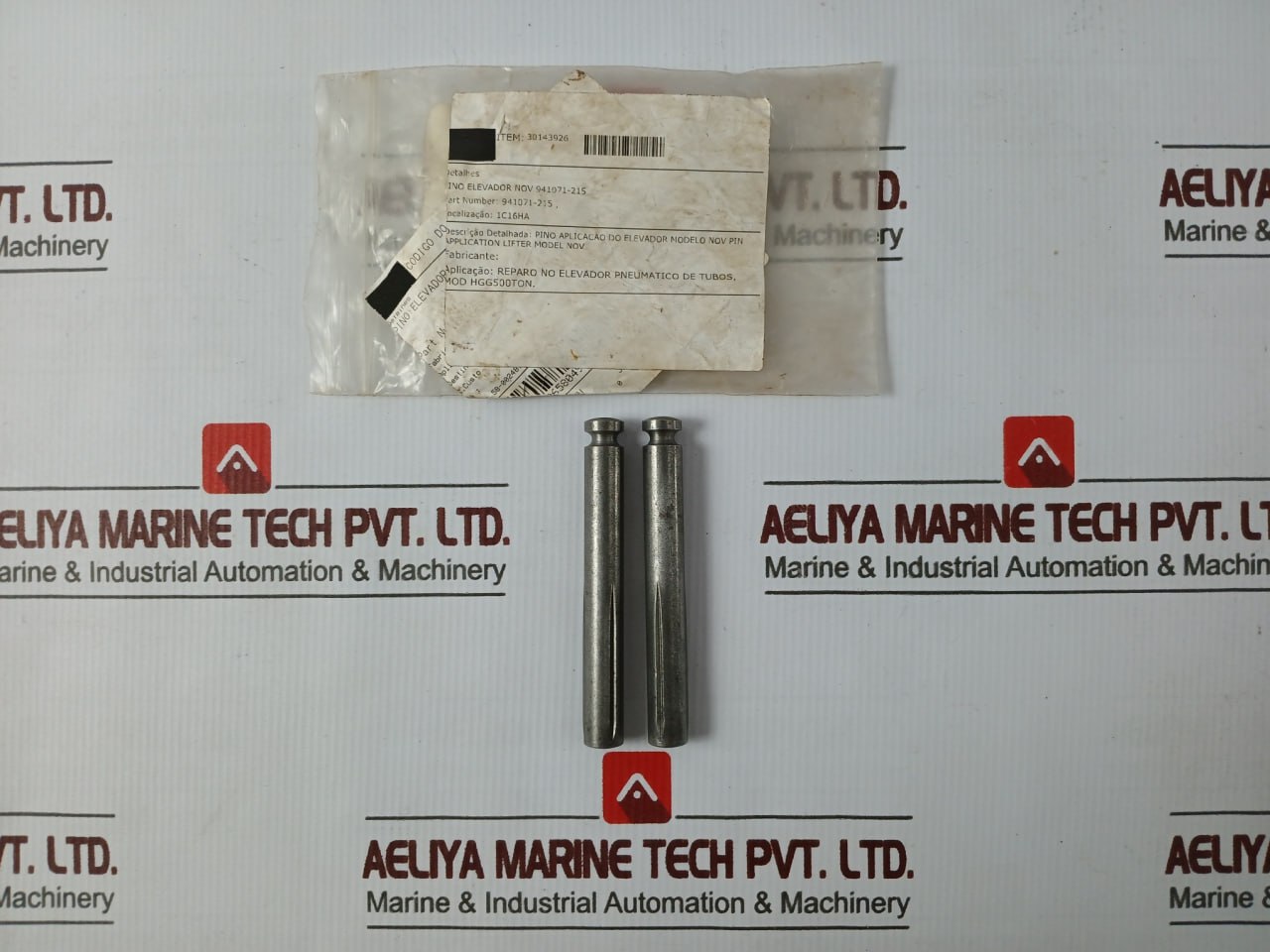 Nov 941071-215 Lifter Pin For Pneumatic Tube Elevator Hgg500Ton