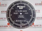 Md Totco Ed B1544-31 Weight Indicator B1545-28