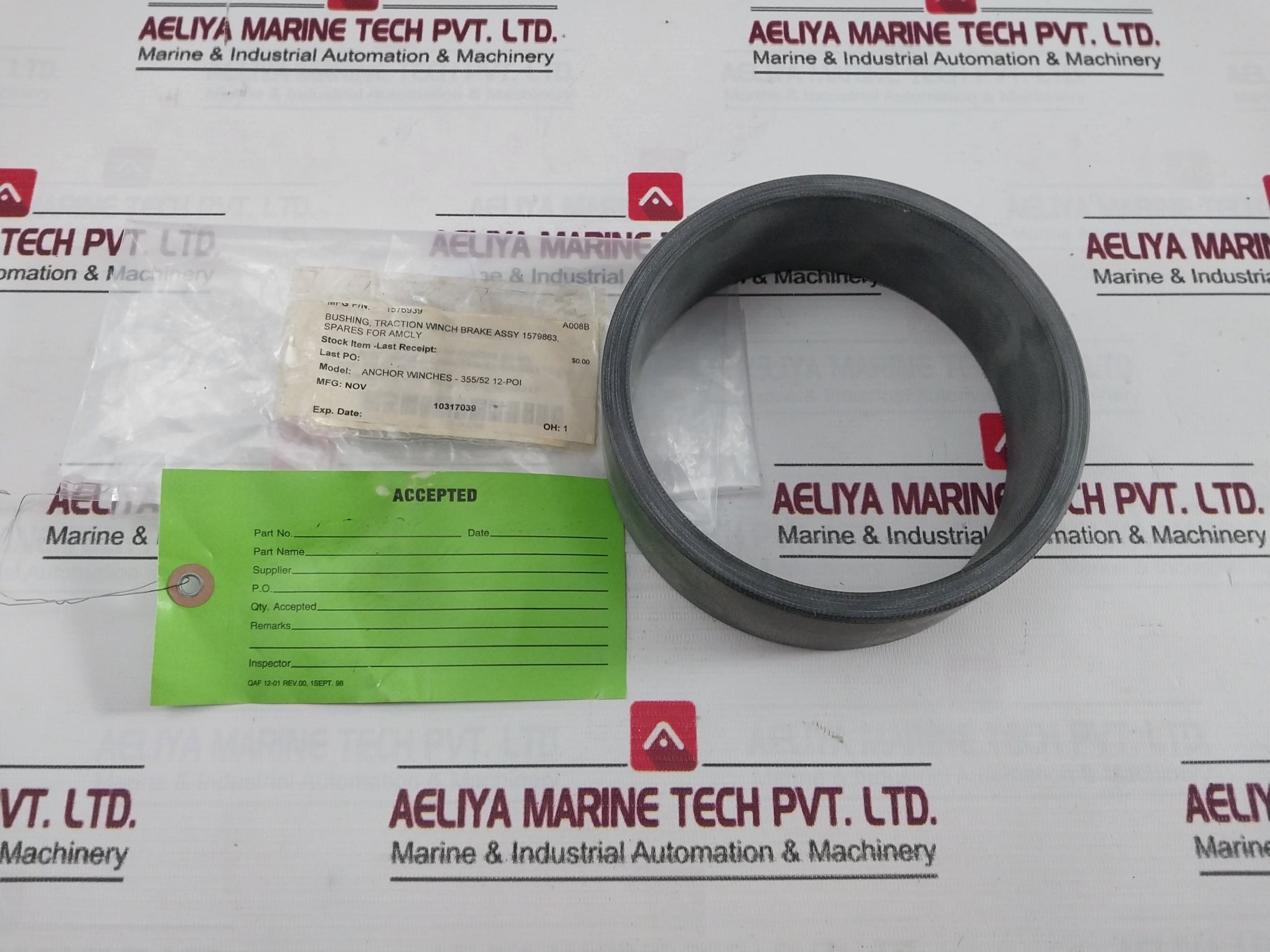 Nov 1576939 Bushing Traction Winch Brake Assy Anchor Winches-355/52 12-poi