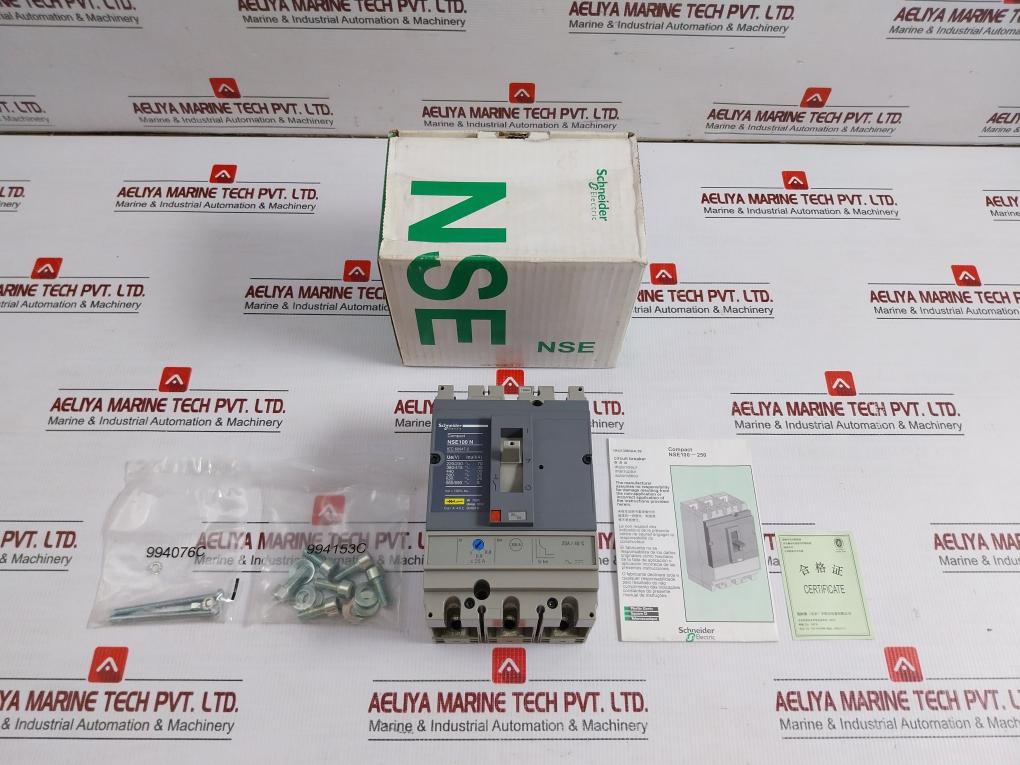 Nse100n3025 Molded-Case Circuit Breaker By Schneider Electric 50/60hz 750v