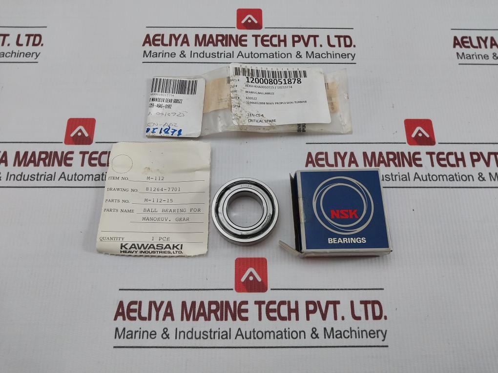 Nsk 6005zzav2s  Ball Bearings M-112