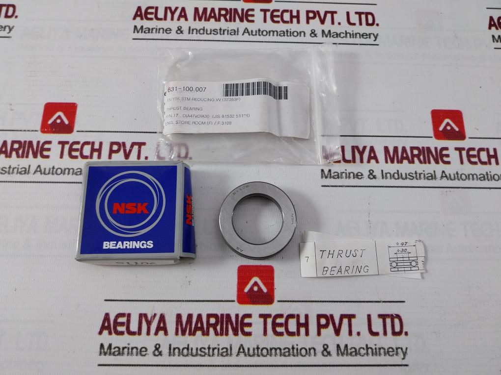 Nsk 51106 Thrust Ball Bearing