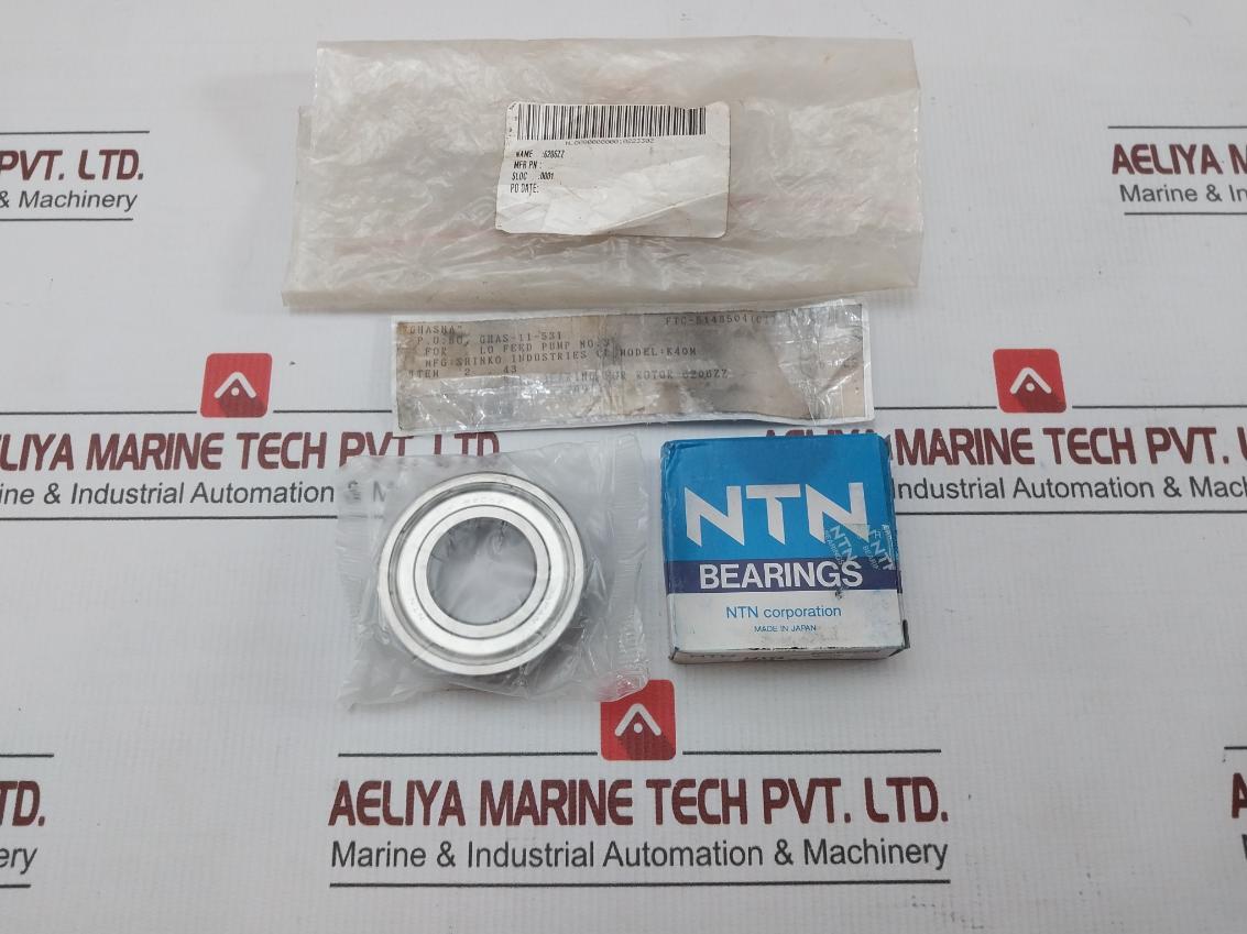 Ntn 6206zzcm/5k Ball Bearings 151012