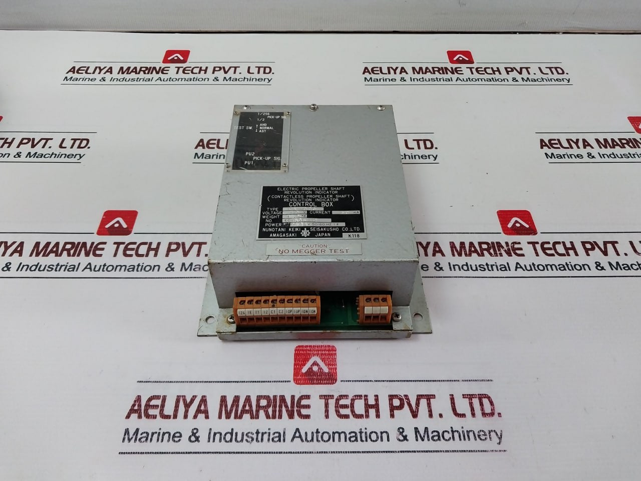 Nunotani Keiki Pa-spd Electric Propeller Shaft Revolution Indicator Control Box