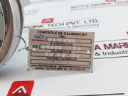 Nuova Fima En837-1 Manometer, 0-400 Bar / 0-5500 Psi, Aisi 316L Tube