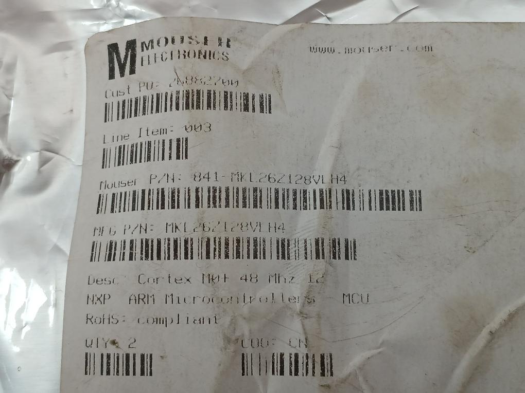 Nxp Mkl26z128vlh4