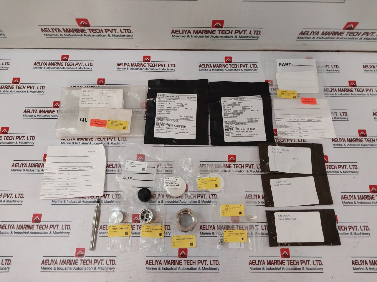 Oceaneering 100755-rk Valve Repair Kit , 100749 Rev.B