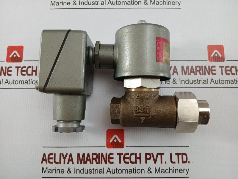 Oil Burner Solenoid Valve By Saginomiya Ac110v 50/60hz Gmv-H303gq33