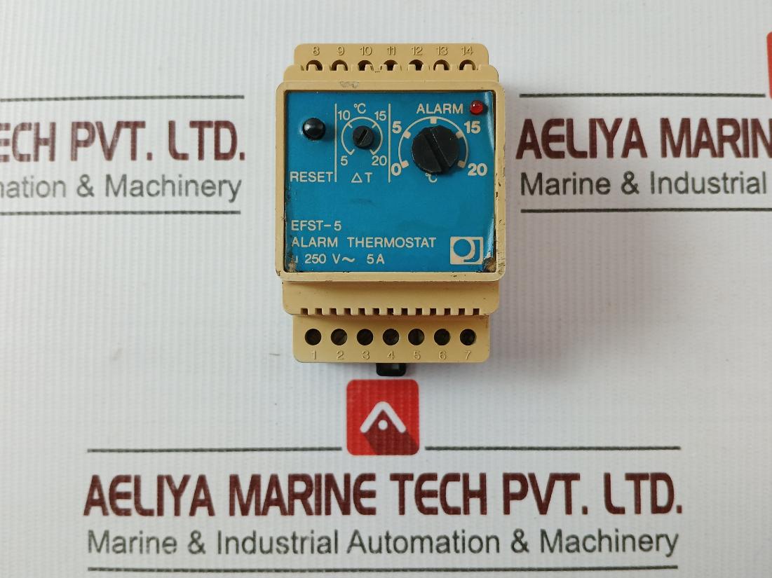 Oj Electronics Efst-5-1229 Alarm Thermostat 54097 Efst-5