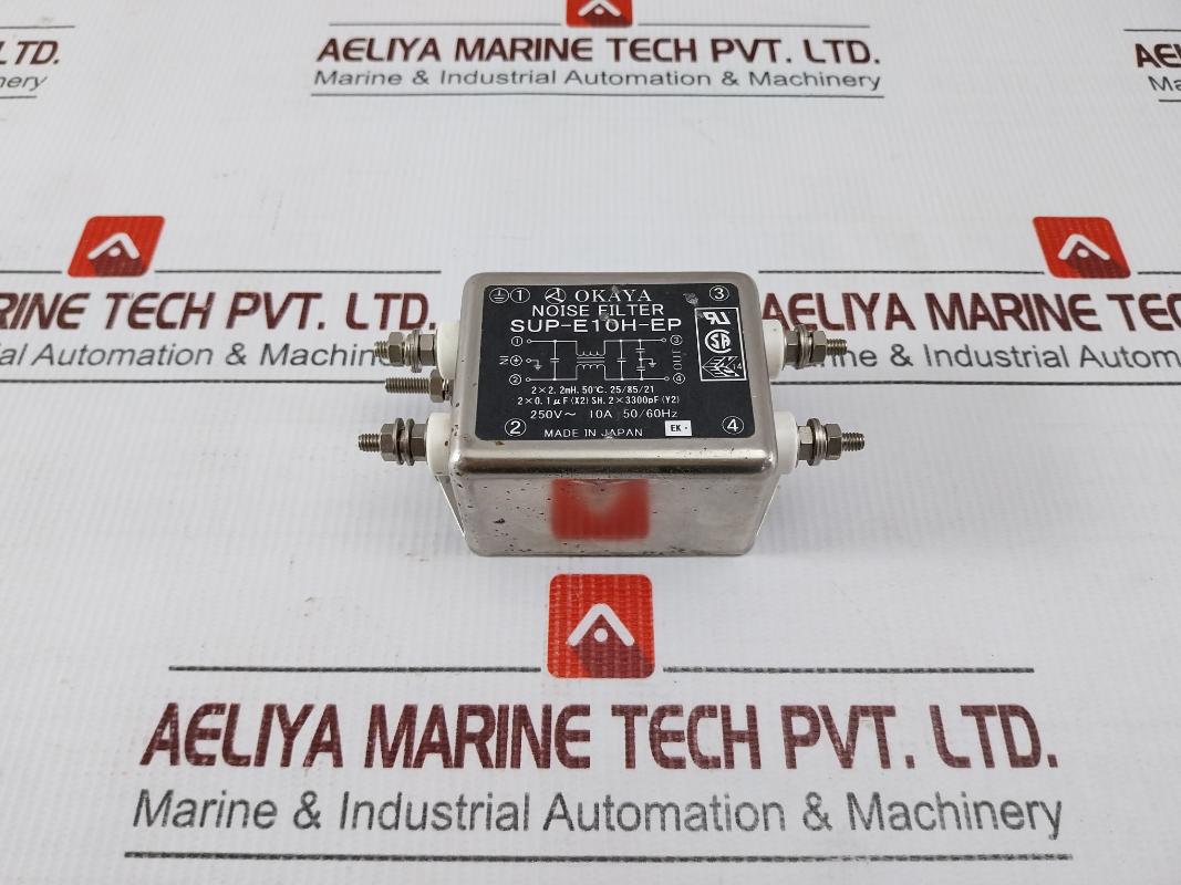Okaya Sup-e10H-ep Noise Filter 250V/10A/50-60Hz